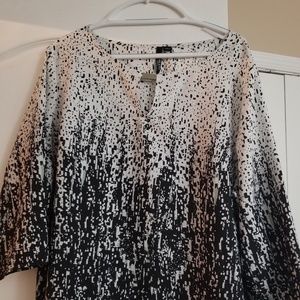 Plus size womens blouse